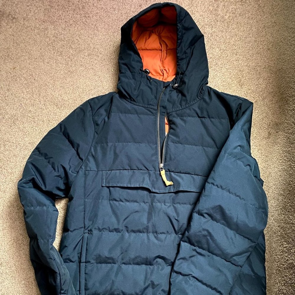 LLbean 650 Signature Down Anorak Pullover Jacket